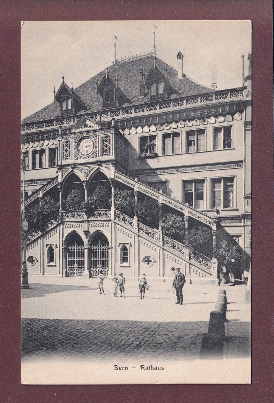 Ansichtskarten: BERN - Rathaus – Gebraucht aus Pully von nicecards