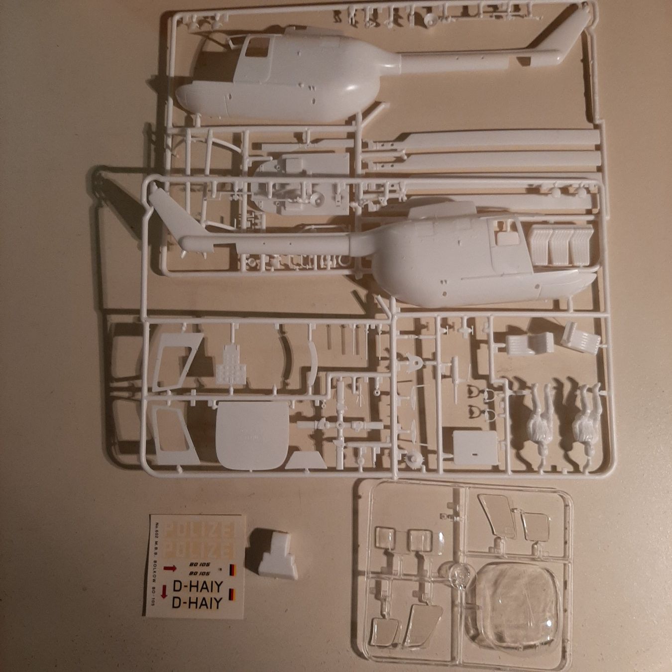 Italeri Kit di modellismo & Modellini statici: 2000 ... MBB BO 105 Polizei ... Italeri 602 ... 1:32 – Usato da Bonstetten venduto da Benibanny59 2