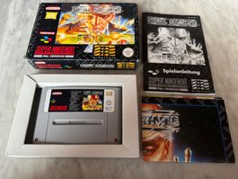METAL MARINES SPIEL FÜR SUPERNINTENDO IN ORIGINALSCHACHTEL