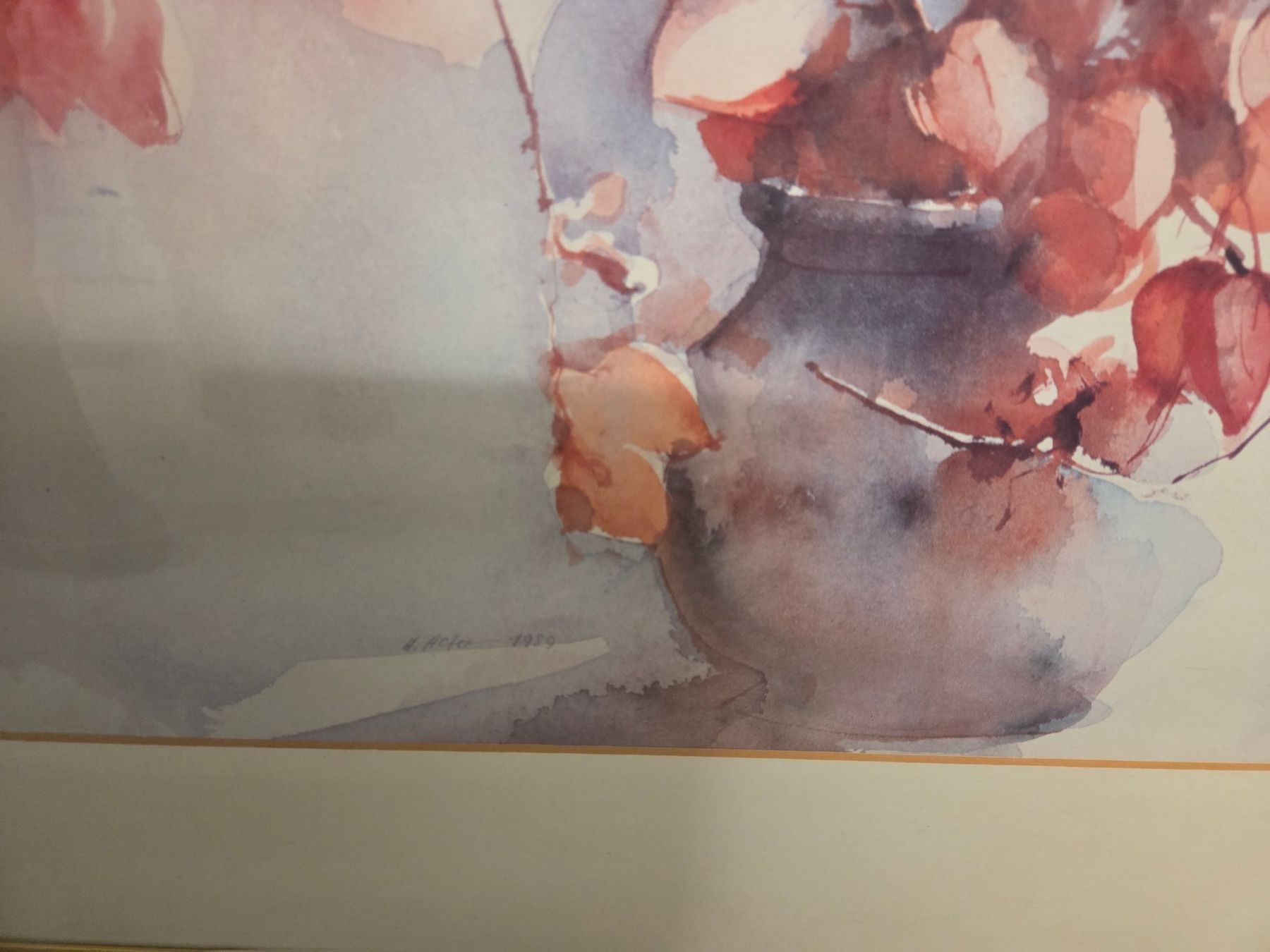 Dipinti: 2 Aquarellbilder "Physalis" – Usato da St. Gallen venduto da Razoon77 1