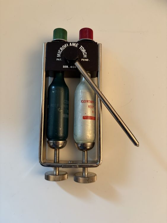 Microflame Gasbrenner Set mit Zubehör im Originalkarton (Gebraucht) in ...