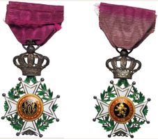 Köningreich Belgien Leopold-Orden 2. Modell Orden