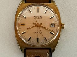 NIVADA AUTOMATIK SAMMLER STÜCK EXPO 1967 LIMITIERT SEHR SELT