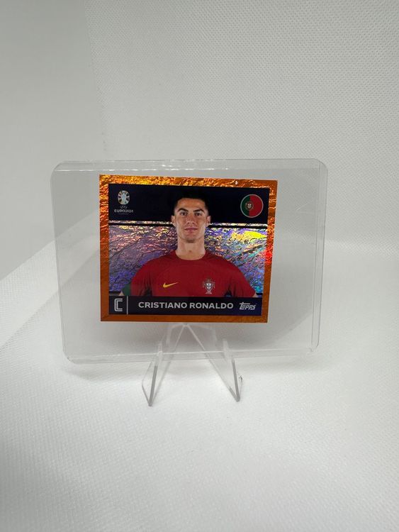 Topps Euro 2024 Por 2 Orange Cristiano Ronaldo Kapitän | Kaufen auf Ricardo