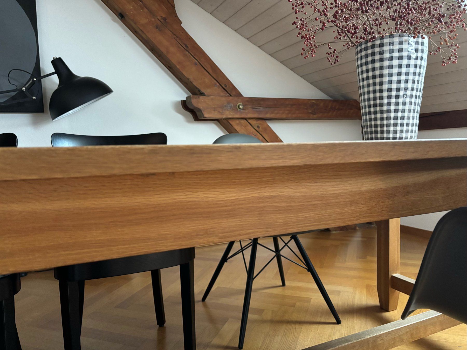 Lambert Tables: Gunther Lambert Esstisch aus massiver Eiche – D'occasion à Zürich par dom_9h7m 2