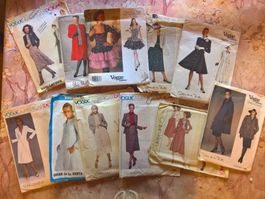 Lot de patrons haute couture vintage Vogue American Original