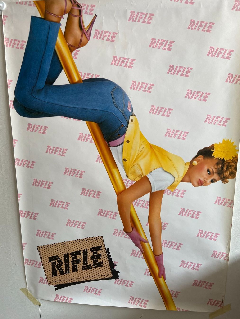 Foto & Immagini: Werbeplakat "Rifle Jeans" – Usato da Hinterkappelen venduto da VreZe