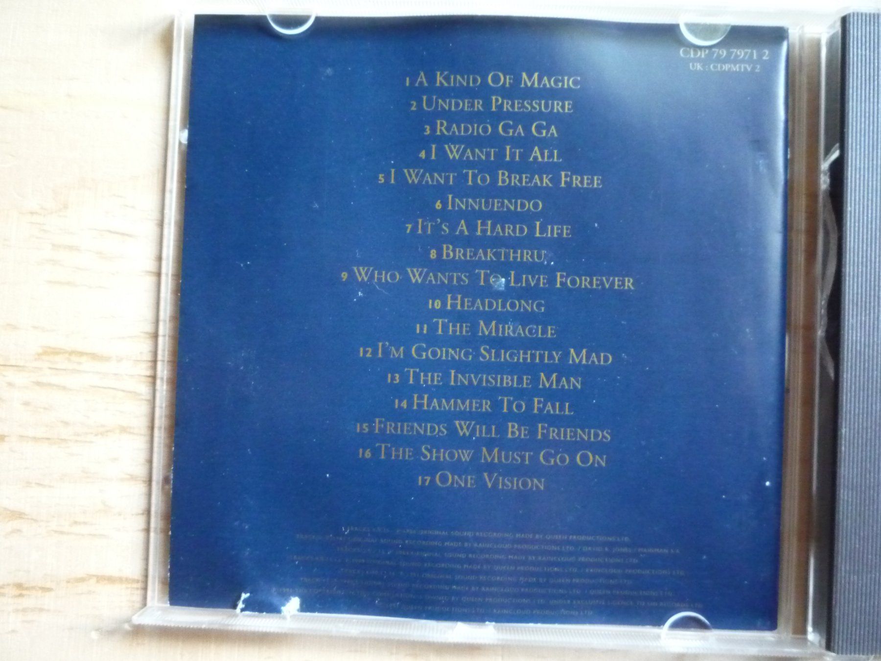CD: Queen/Greatest Hits II – Usato da Rieden SG venduto da Gant24 3