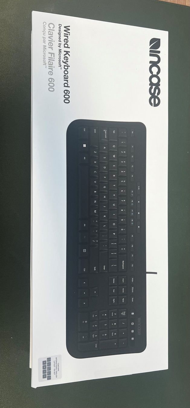 Tastiere: WIRED KEYBOARD 600 EN-EU LAYOUT QWERTY – Nuovo (secondo la descrizione) da Gossau ZH venduto da OrderflowAG