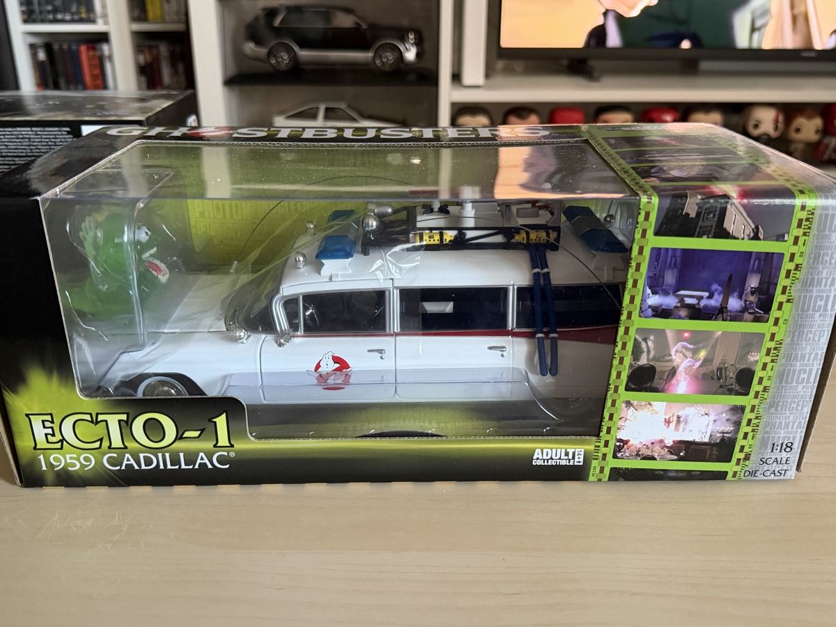 Cadillac Modellautos: Cadillac 1959 ECTO-1 Silver Screen Machines 1/18 – Neu (gemäss Beschreibung) aus Villarimboud von Beowulf1691 4