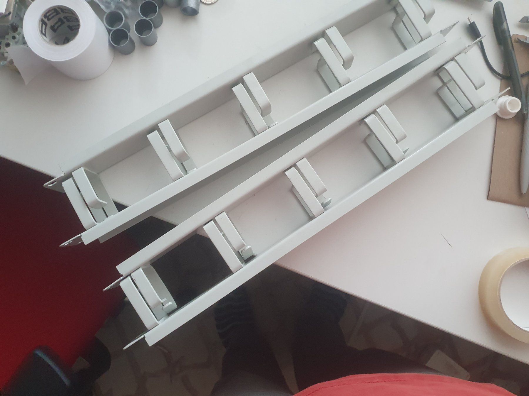 Racks & Cavalletti: Kabelführung 19" Rangierpanel Kabelführungspanel 55mm Menge? – Usato da Zürich venduto da Alibaba1234 6