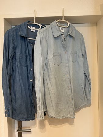 Set 2 coole, leichte Hemdblusen von Vero Moda