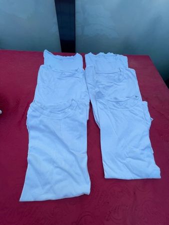 Kinder Junge 6 T-Shirt weiss 170