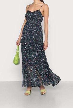 Maxi Dress Pepe Jeans Floral Print Size S like new 