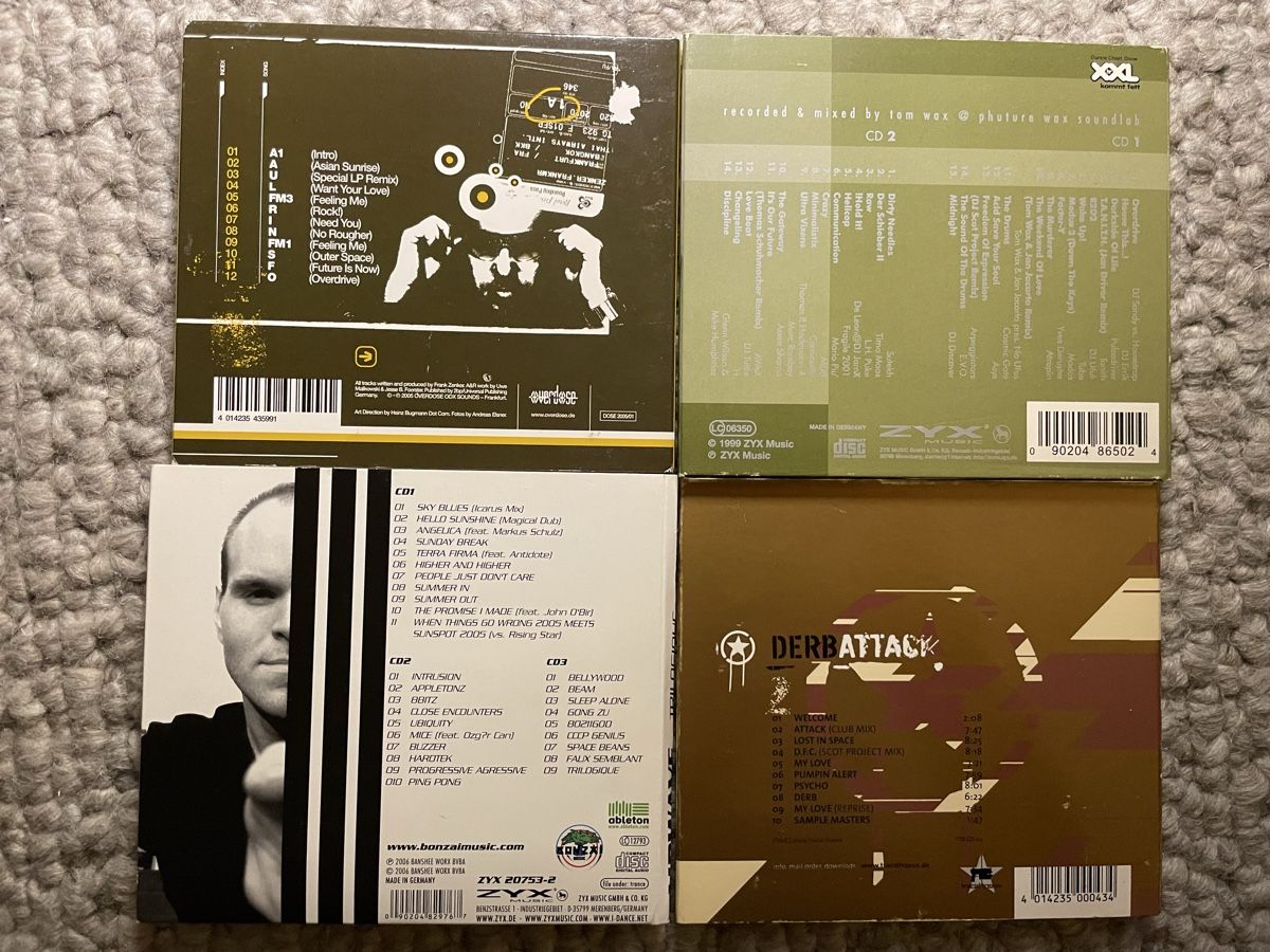 CDs: Scot Project / Tom Wax / Airwave / Derb – Gebraucht aus Reinach AG von trigger7811 1