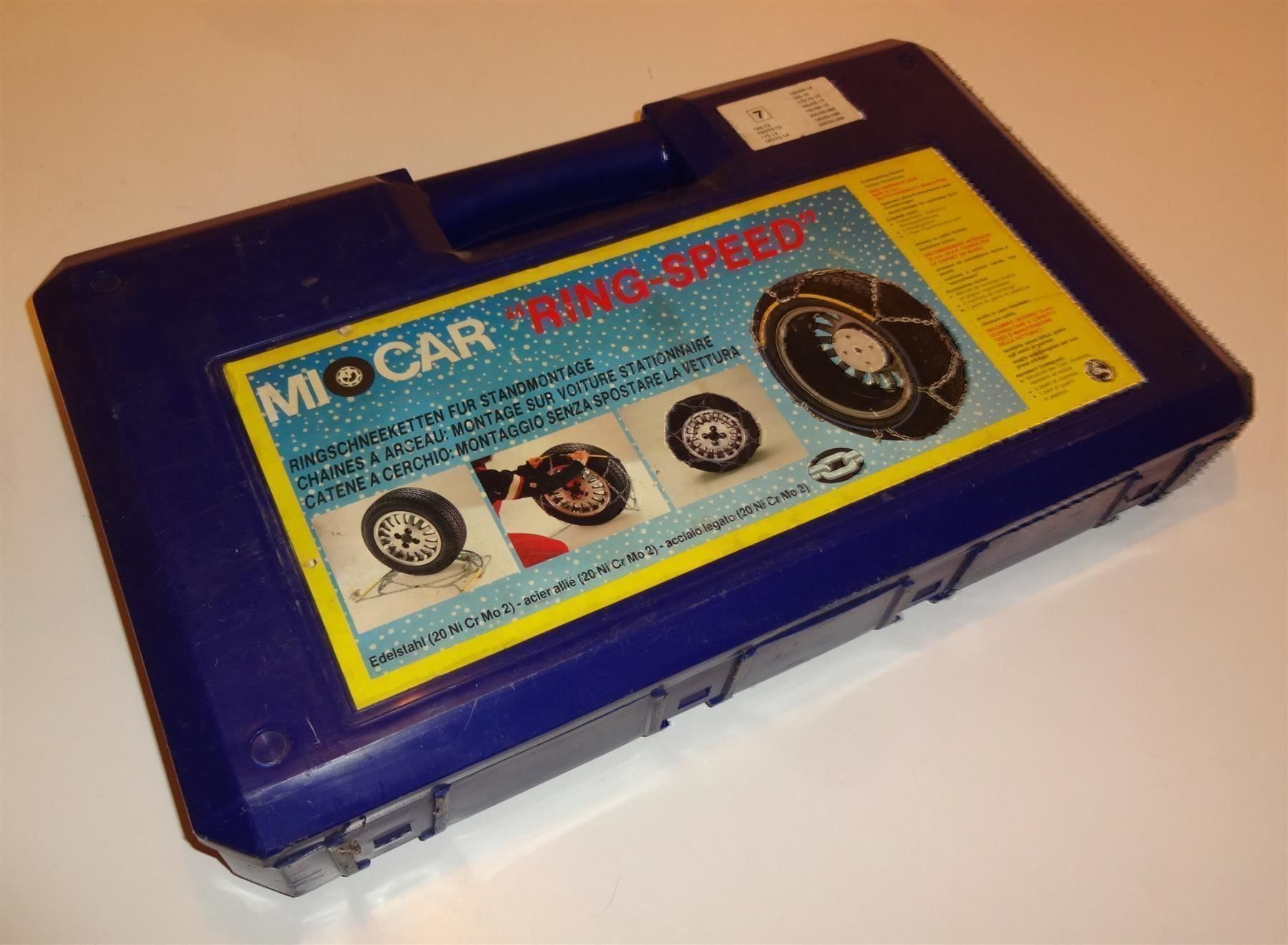 Catene da neve: Schneeketten MIOCAR Ring-Speed 7 – Usato da St. Gallen venduto da WWL 4