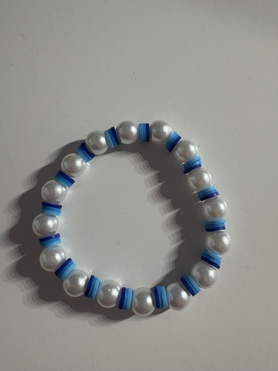 Armbänder & -reifen: Trendiges Armband mit Perlen und blauen Scheiben – Neu (gemäss Beschreibung) aus Winterthur von nik_pr58 1