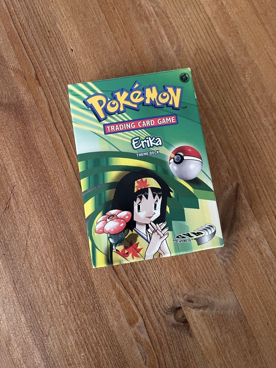Pokémon Carte collezionabili: Pokémon Deck, Erika, englisch, gym heroes – Usato da Männedorf venduto da Qurop