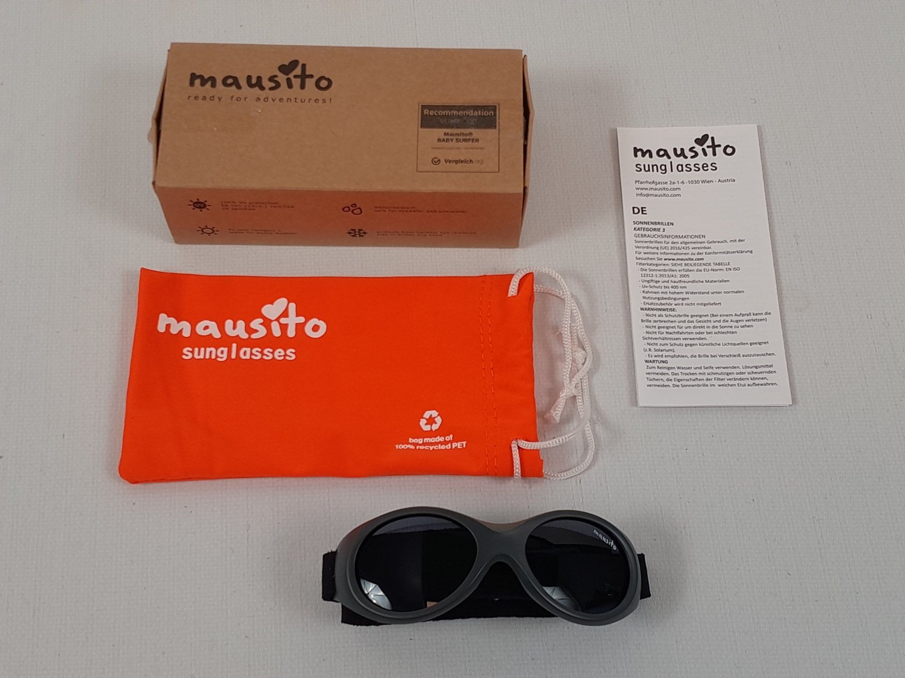 Brillen & Gläser: MAUSITO Baby Surfer Sonnenbrille – Neu (gemäss Beschreibung) aus Richterswil von Restwert_Richterswil