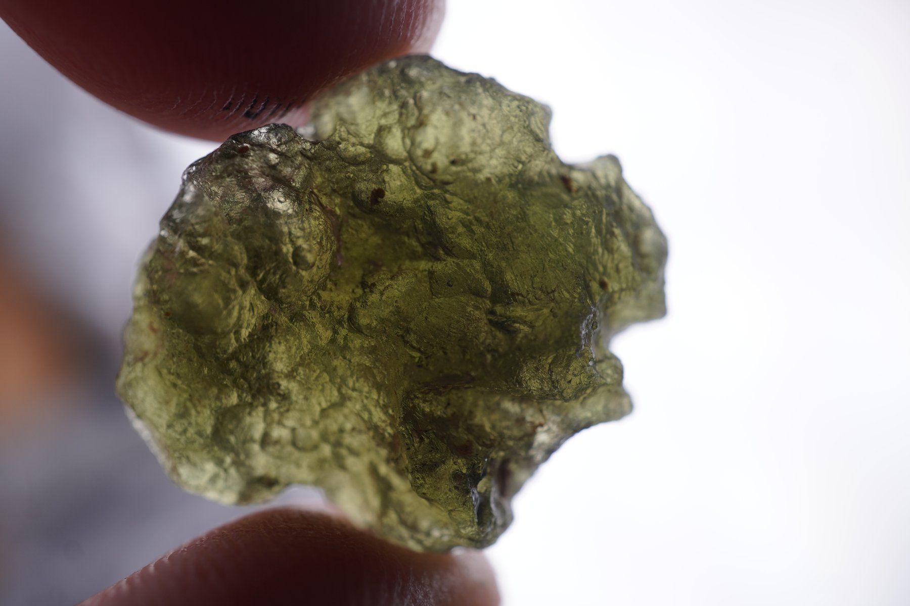 Minerali & Pietre curative: Moldavit  4.77g  27mmx 19mm   Fund direkt  2026 – Nuovo (secondo la descrizione) da Eschenbach SG venduto da topstone