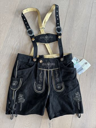 Damen Echt-Lederhose Tracht Oktoberfest
