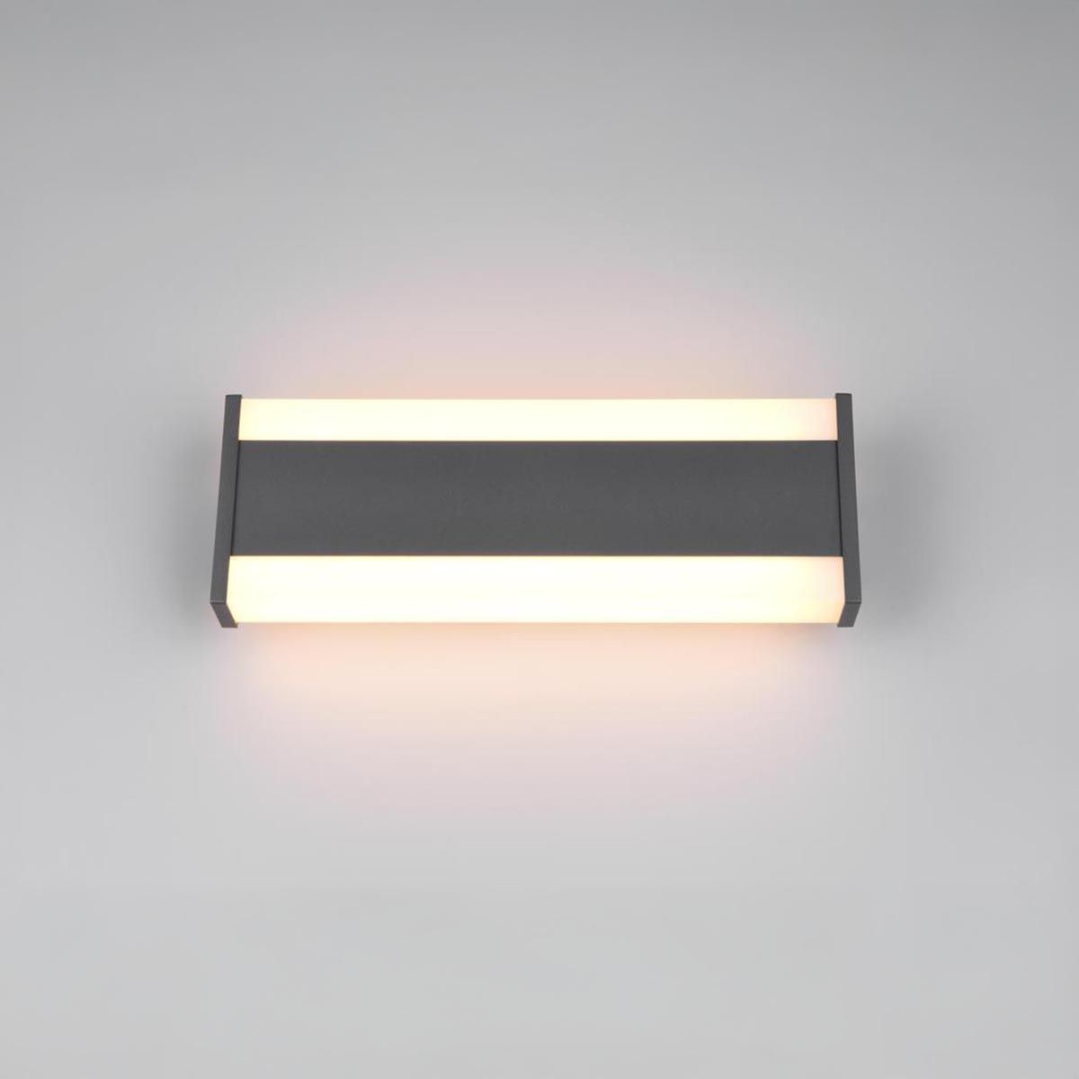 Lampade: LED Aussen Wandleuchte, IP54, 30 cm Lang – Nuovo (secondo la descrizione) da Kreuzlingen venduto da Smart-Light 2