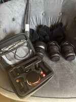 3 Objectifs cinéma et système Nucleus M Tilta productions