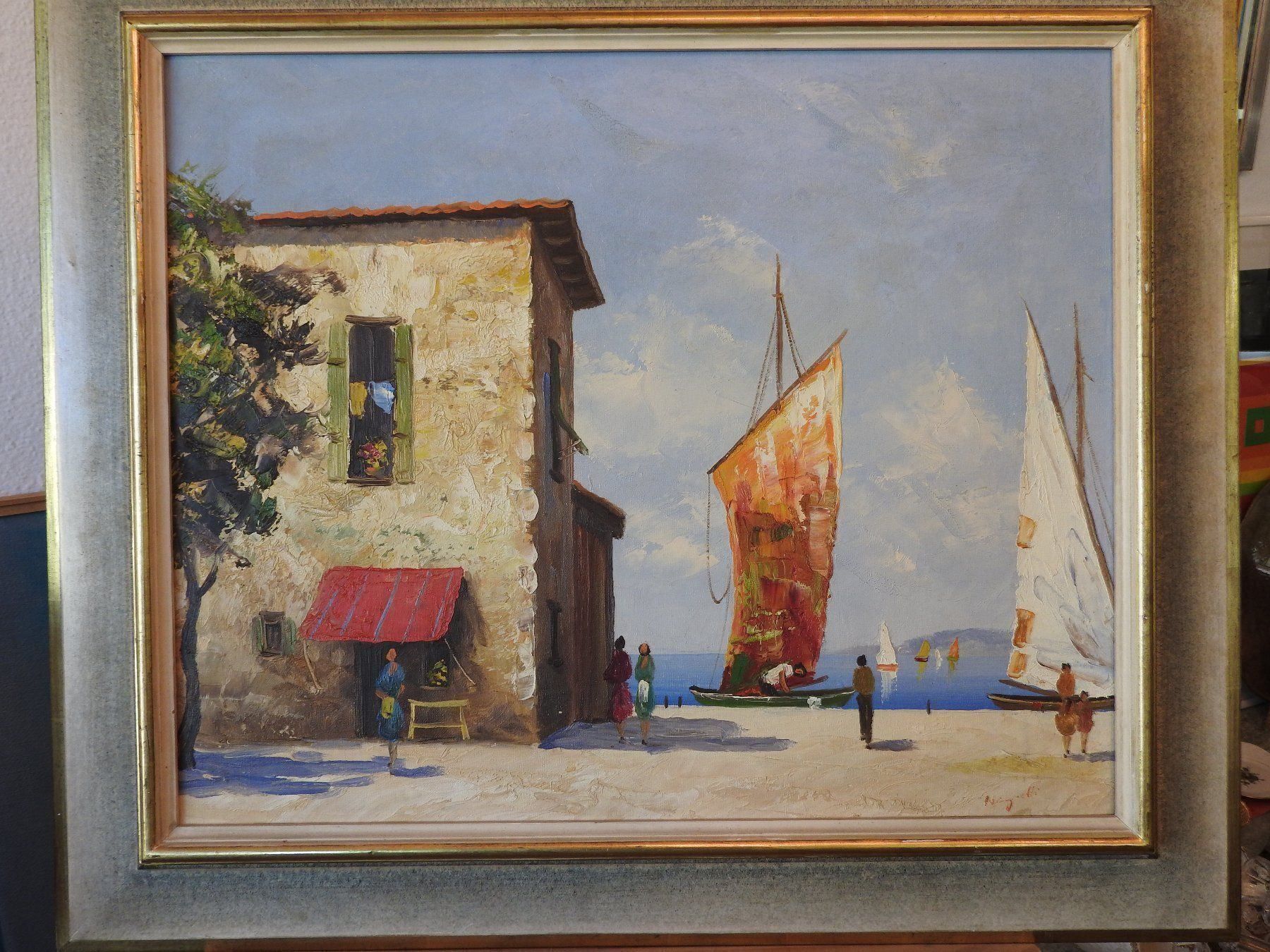 Tableaux: Oelbild signiert – D'occasion à Stetten AG par Brissago25 2