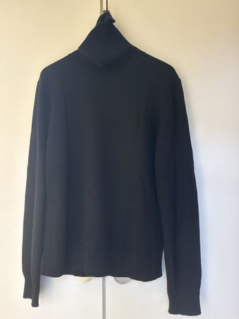 JOSEPH Cashmere Roll Neck Sweater - Black - Excellent!