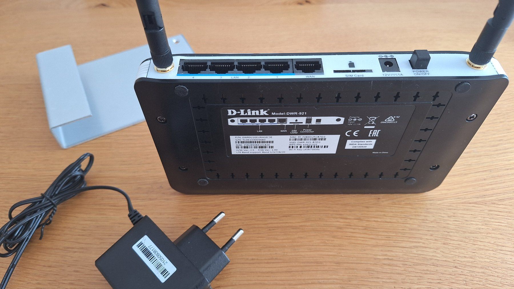 Dlink Modem & Router: 4G-LTE-Router DWR-921 von D-Link – Usato da Kriegstetten venduto da Justa 1