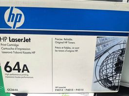 Original HP 64A LaserJet Toner Schwarz (CC364A)  NEU & OVP