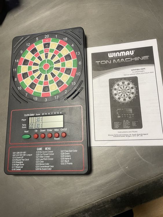 WINMAU Ton Machine. Dart Scoreboard | Kaufen auf Ricardo