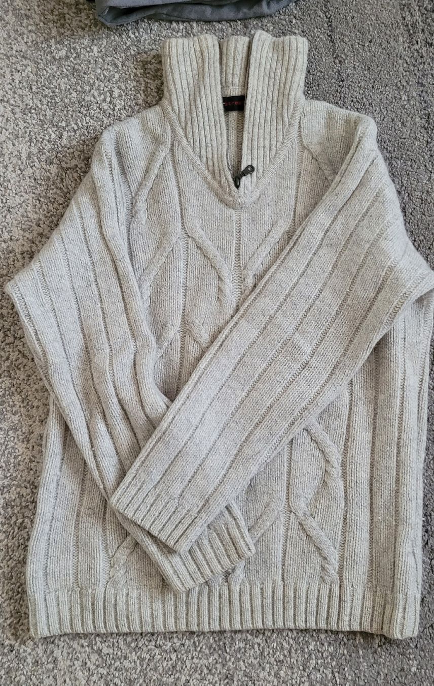 Pullover & Sweatshirts: Pull hiver laine homme – Gebraucht aus Farvagny-le-Grand von Nayanis