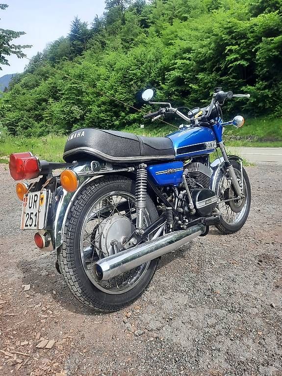 Yamaha Strasse: Schöne RD250 Oldie – Gebraucht aus Spiringen von Ozzyli 3
