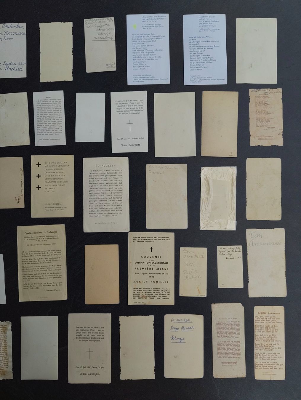 Foto & Immagini: 55x Alte Religiöse Heiligenbilder Sammlung Gebraucht – Usato da Monthey venduto da 19_karen_84 7