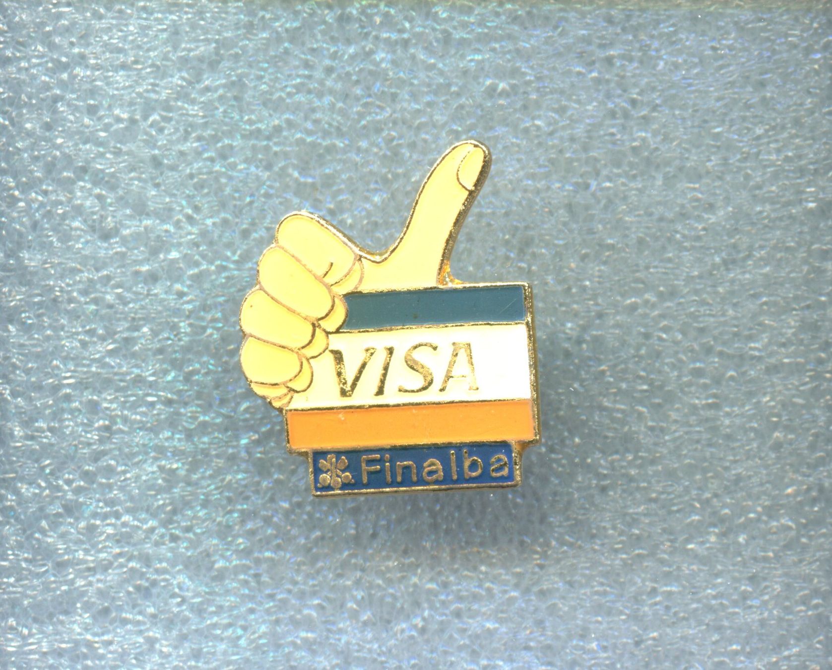 Placchette & Badge: Finalba  VISA – Usato da Winterthur venduto da Sammleroase