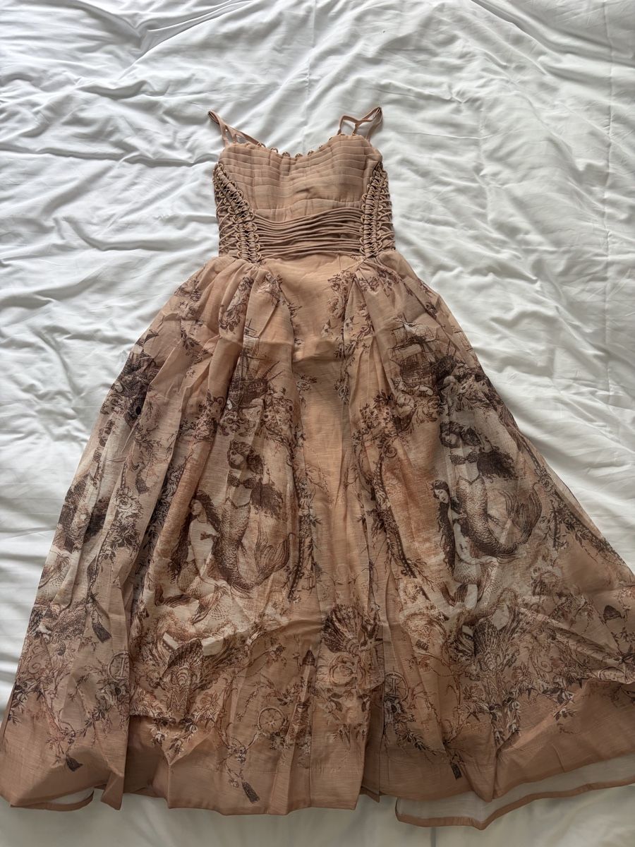Kleider: Linen Blend Midi Dress – Neu (gemäss Beschreibung) aus St.Josefen von lop_lh8d 1
