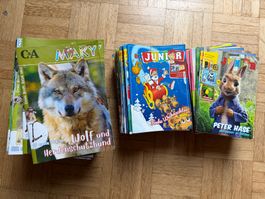 ~100 Maky und Junior Magazine gebraucht