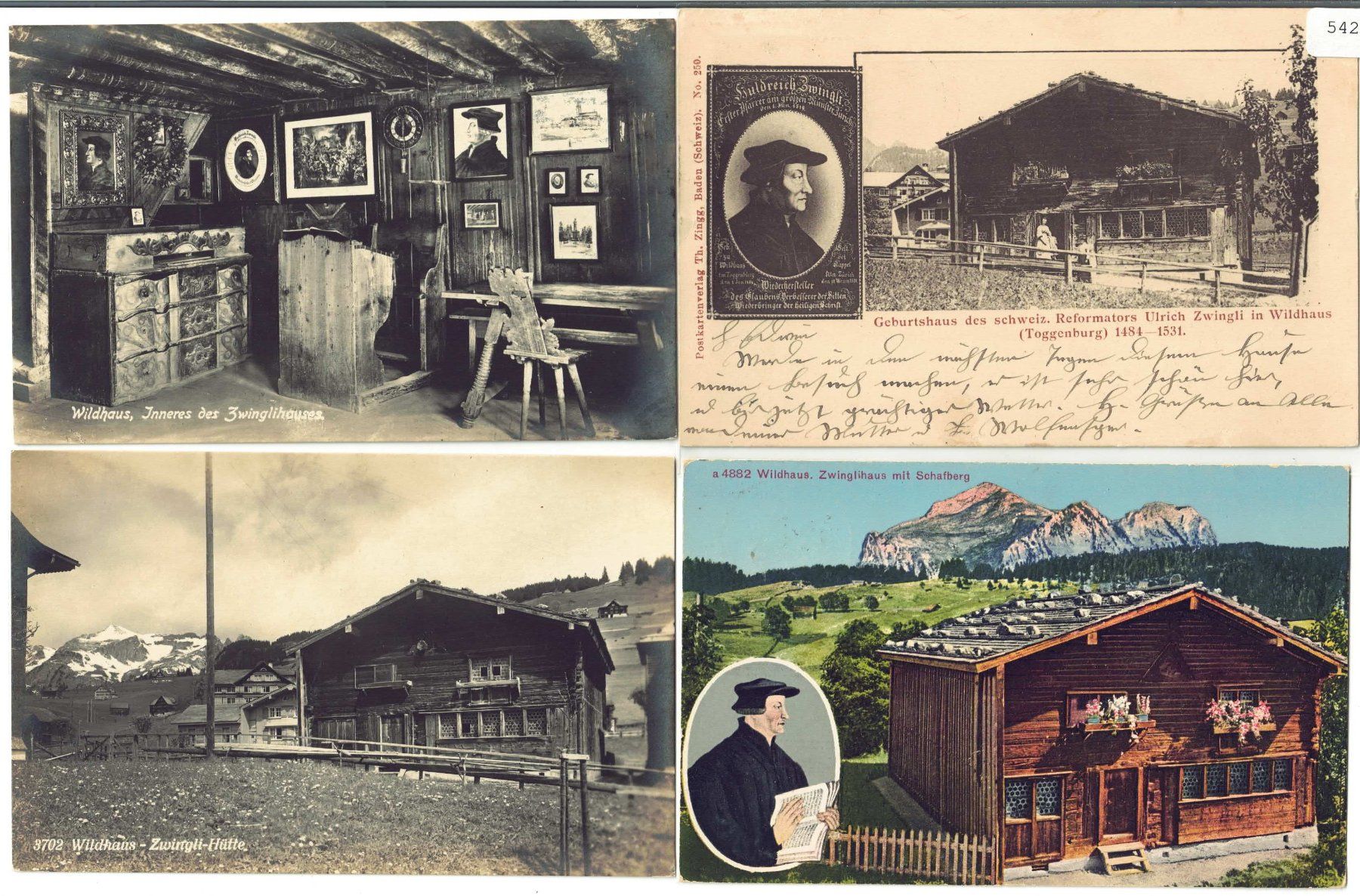 Cartes postales: 4 AK - Wildhaus – D'occasion à Ettingen par Kartenplanet