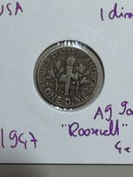 USA - 1 dime - 1947 AG Roosevelt