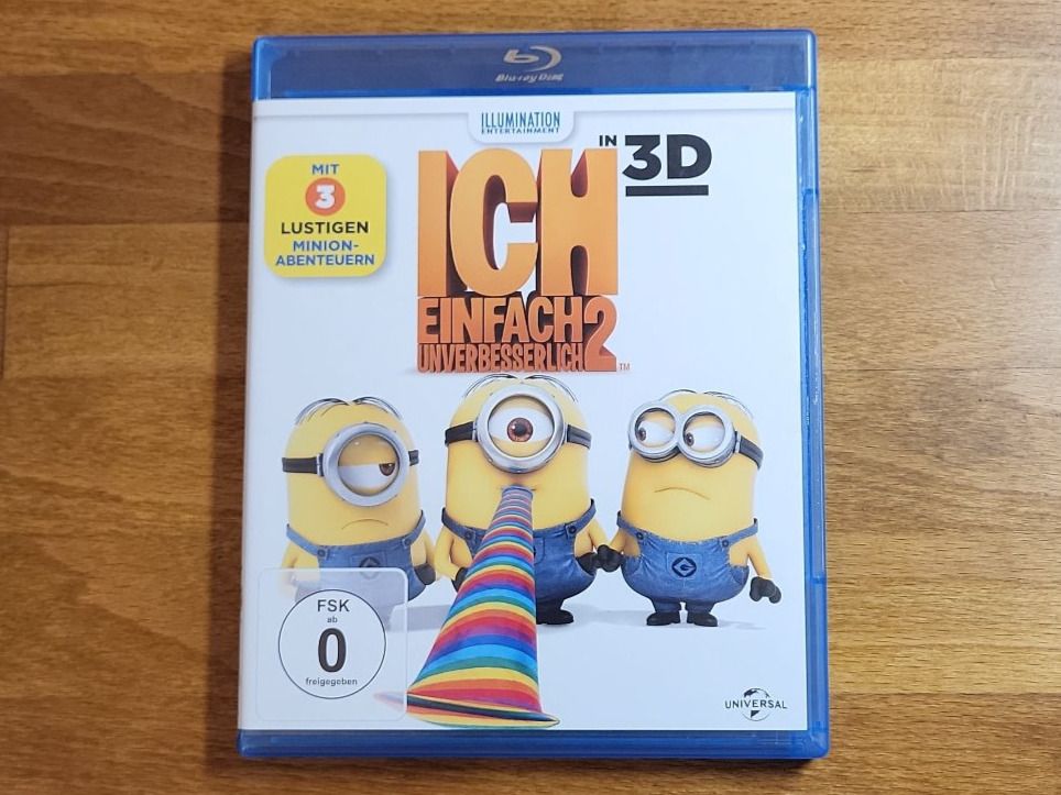 Tutti i DVDs: Ich - Einfach unverbesserlich 2 3D (2013) RAR – Usato da Pfungen venduto da Whitie