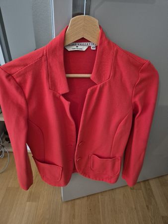 Blazer TOM TAILOR Rot Grösse XS guter Zustand