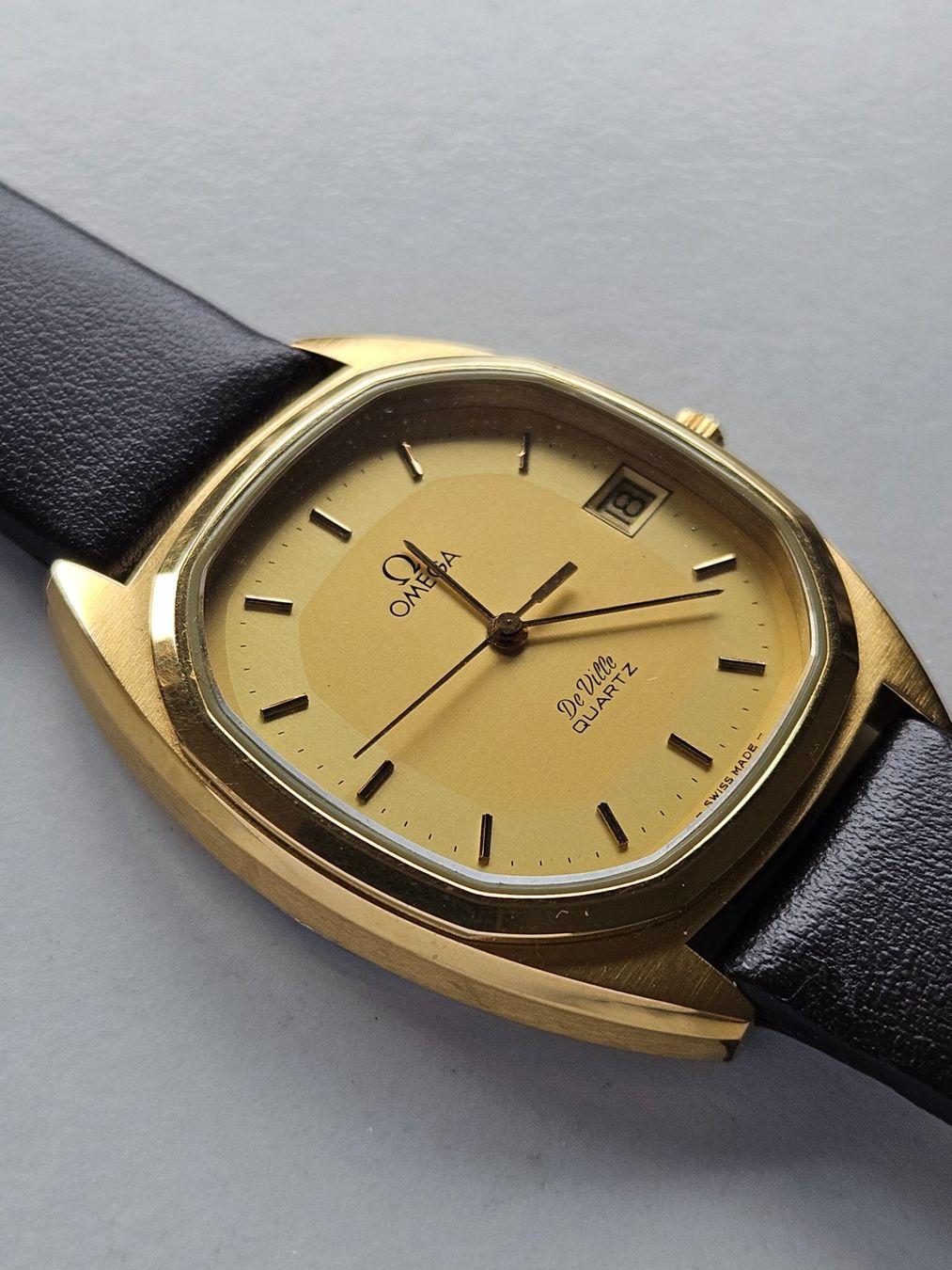 Omega Orologi: 151 Omega De Ville Quartz Date – Usato da Berikon venduto da mmm21 1