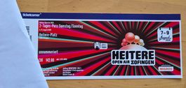 Heitere, 2-Tages-Pass für Samstag/Sonntag