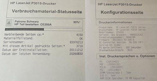 Hewlett Packard Stampanti: Drucker HP LaserJet P3015 – Difettoso da Meierskappel venduto da Maca0 2