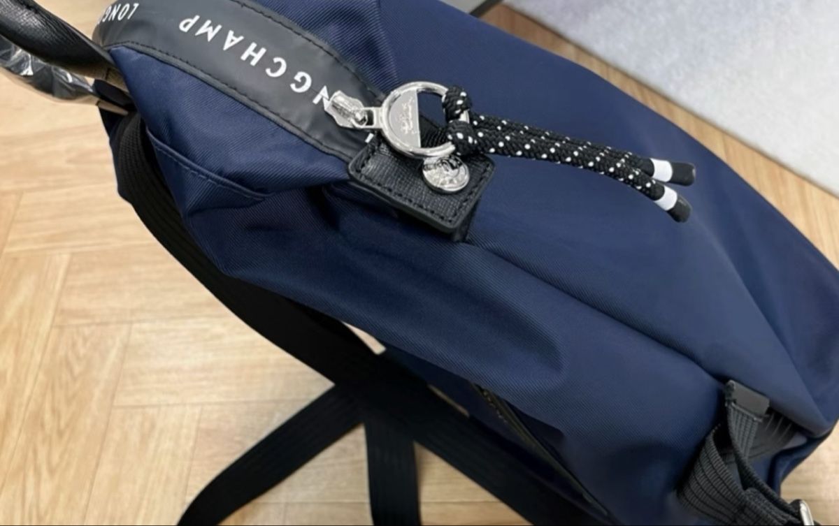 Zaini: Longchamp Le Pliage Rucksack dunkelblau – Nuovo e nell'imballaggio originale da Wattwil venduto da SchweizIT 2