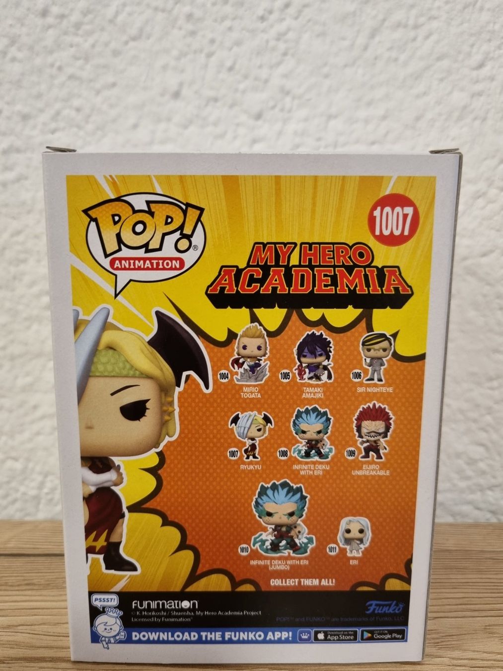 Funko Statuette: Funko Pop My Hero Academia #1007 - Ryukyu – Nuovo e nell'imballaggio originale da Oberdorf NW venduto da CollectingWorld 3