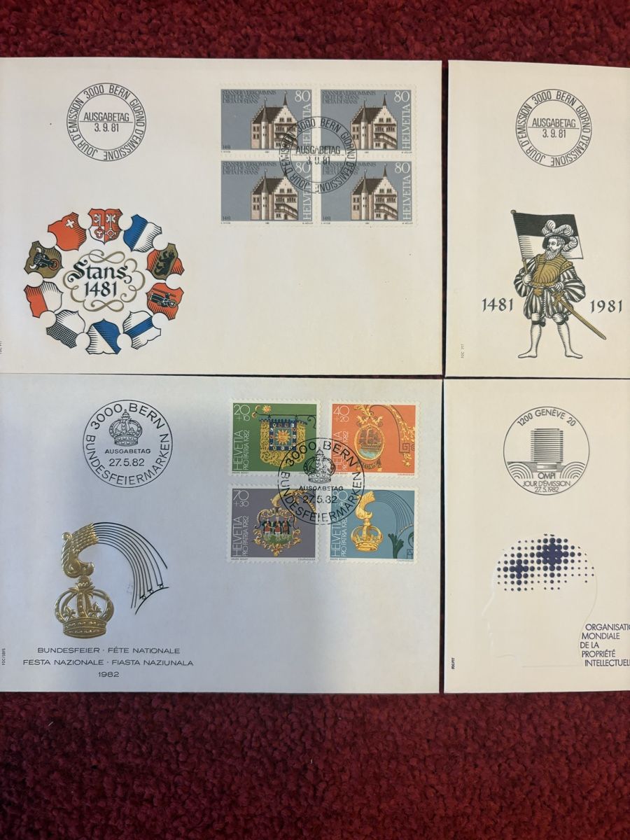 Tous les timbres: Briefmarken 4 – D'occasion à Murten par Tzaugg 3