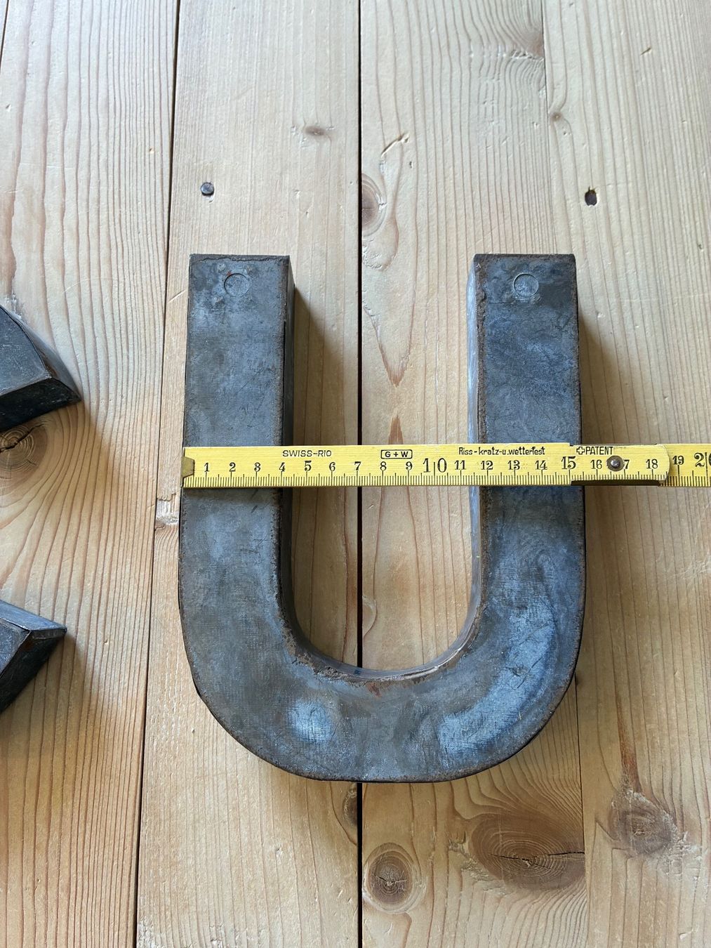 Tutte le decorazioni: Buchstaben C und U "see you" – Usato da Steffisburg venduto da Reitschel5 5