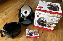 Airfryer / Heissluftfriteuse Koenig Quick&Pure 3l